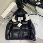 Moncler Abbaye Puffer Jacket - Black - Image 2