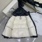 Moncler Abbaye Puffer Jacket - Black - Image 3