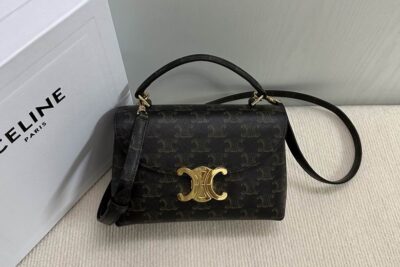 Celine Hand Bag Dark Green