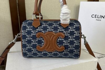 Celine Boston Bag Blue
