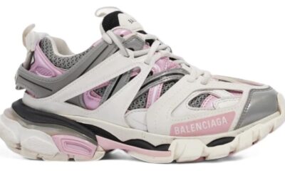Balenciaga Track Sneaker White Pink