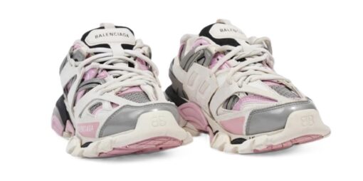 Balenciaga Track Sneaker White Pink - Image 2