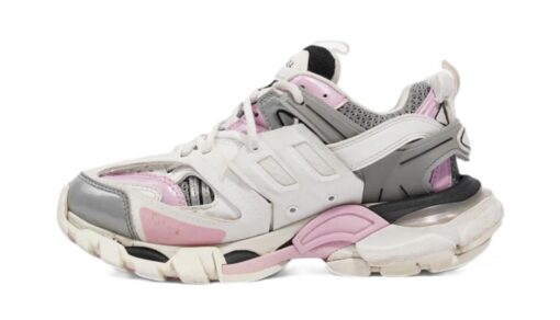 Balenciaga Track Sneaker White Pink - Image 3