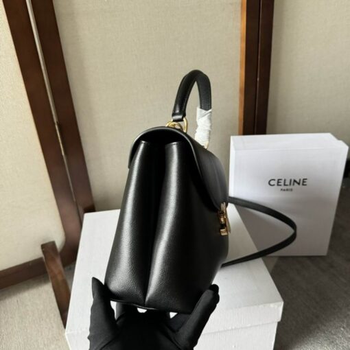 Celine Hand Bag Black - Image 3