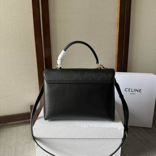 Celine Hand Bag Black - Image 2
