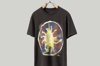 Travis Scott Graffiti T-Shirt Dark Brown