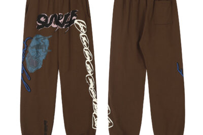 Travis Scott Flare Sweatpants Brown M-2