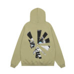 Travis Scott Astroworld Shattered Face Olive Hoodie - Image 2
