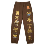 Travis Scott Flare Sweatpants Brown M-3