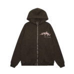 Travis Scott Utopia Circus Zip Hoodie Brown - Image 2