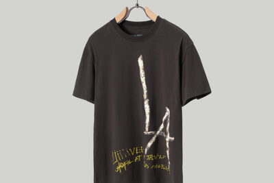 Travis Scott Graffiti T-Shirt Dark Brown