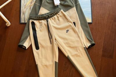 Nike Tech Fleece Yellow & Green