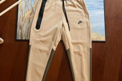 Nike Tech Fleece Pant Yellow & Green