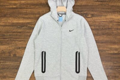 Nike Tech Fleece Hoodie White Grey