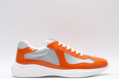 Prada America's Cup sneakers orange