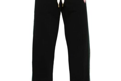 Casablanca Laurel Taped track pants black