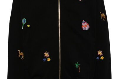 Casablanca Elements En Crayon jacket black/multicolour