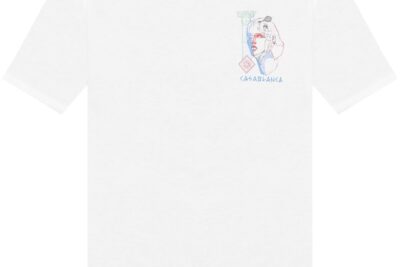 Casablanca graphic-print cotton t-shirt