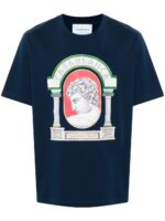 Casablanca La Medaille-print T-shirt