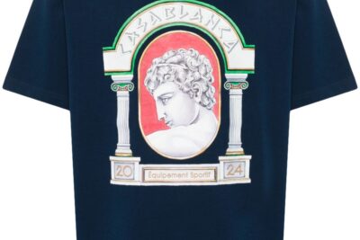 Casablanca La Medaille-print T-shirt