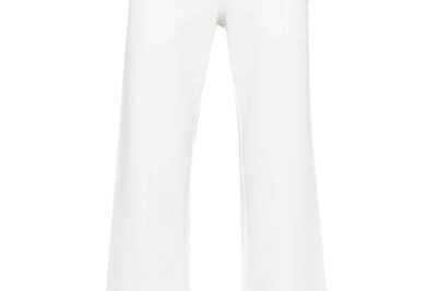 Casablanca logo-patch track pants white