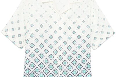 CASABLANCA  monogram-print shirt