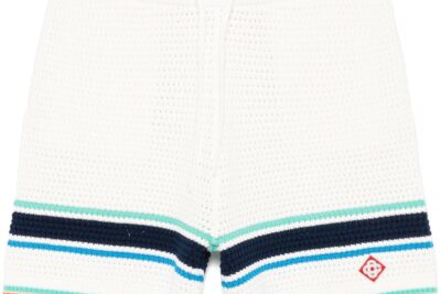 Casablanca crochet tennis shorts