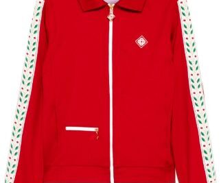 Casablanca Laurel track jacket red