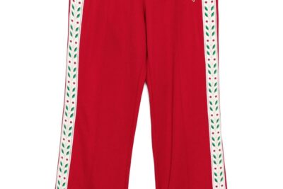 Casablanca Laurel track pants red