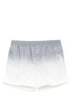 Casablanca printed swim shorts  timberwolf grey