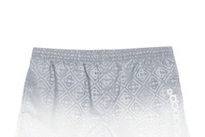 Casablanca printed swim shorts  timberwolf grey