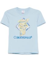 Casablanca Diamond Column-print T-shirt