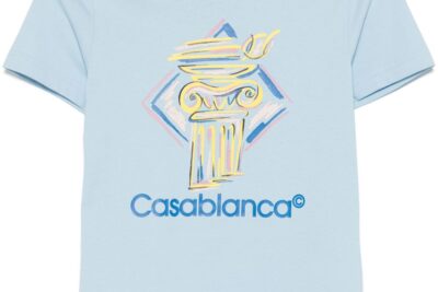Casablanca Diamond Column-print T-shirt