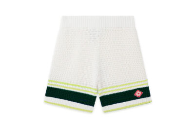 Casablanca Crochet Tennis Shorts