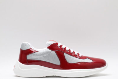 Prada America's Cup sneakers red