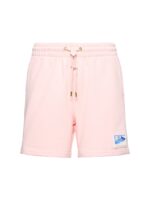 CASABLANCA Greek Temple patch sweat shorts