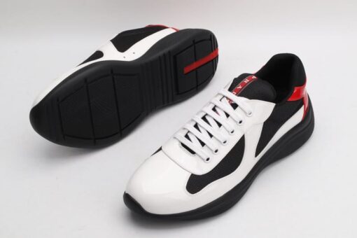 Prada America's Cup sneaker black white - Image 4