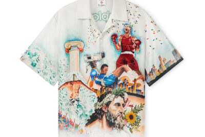 CASABLANCA  Celebration Du Sport Silk Shirt