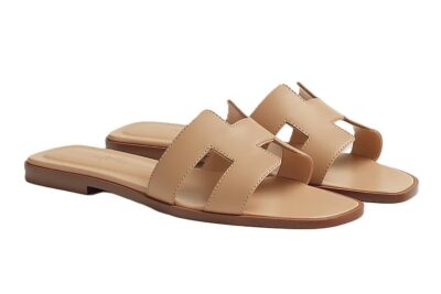 Hermes Sandal Oran Beige Natura
