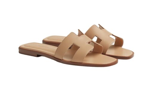 Hermes Sandal Oran Beige Natura
