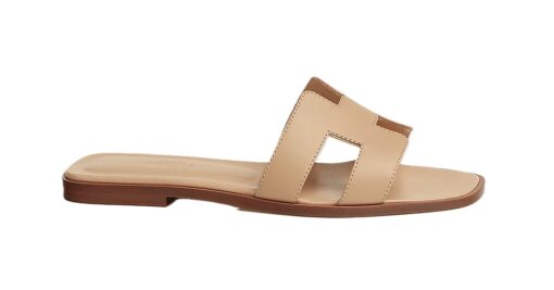 Hermes Sandal Oran Beige Natura - Image 3