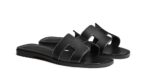 Hermes Sandal Oran Black