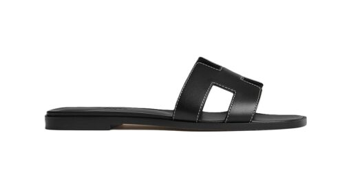 Hermes Sandal Oran Black - Image 3