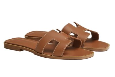 Hermes Sandal Oran Gold