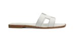 Hermes Sandal Oran White - Image 3