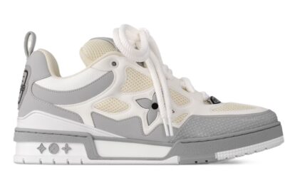 Skate Sneaker Gray White