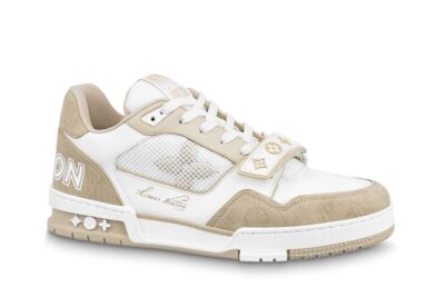 LV Trainer Sneaker Beige
