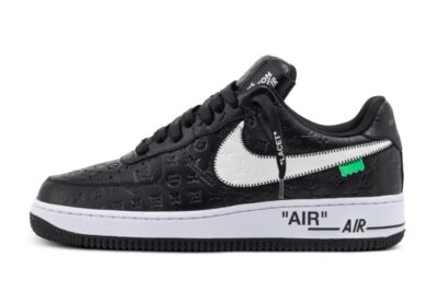 LV x Nike Air Force 1'07 LV8 Low Black White