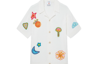 CASABLANCA  Motif Crochet Shirt