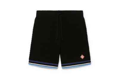 Casablanca Gothic Crochet Shorts Black